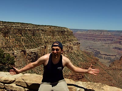 Brett at the Grand Canyon