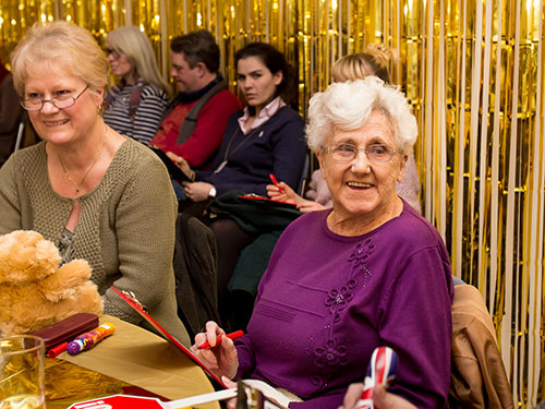 Henry Bragg Bingo smiles