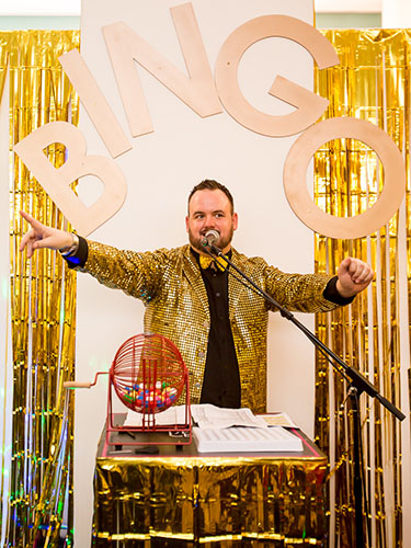 Henry Bragg Bingo caller