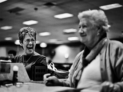 Laughter bingo hall