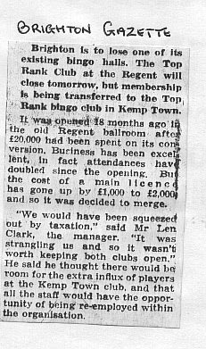 Brighton Bingo Hall