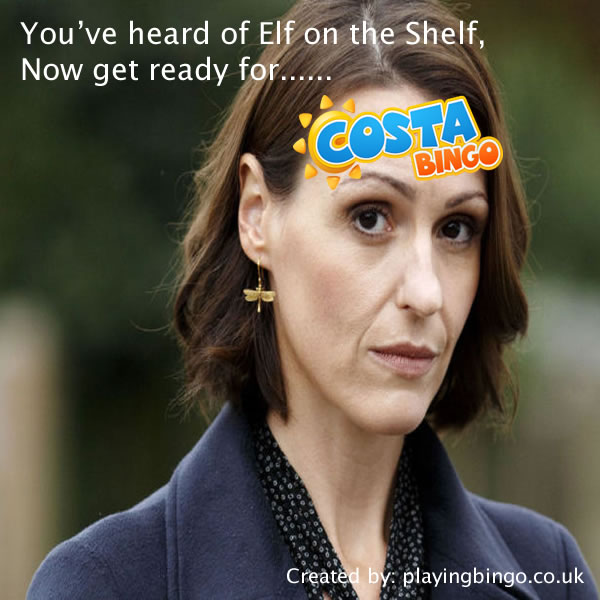 Bingo Elf On The Shelf - Costa Bingo