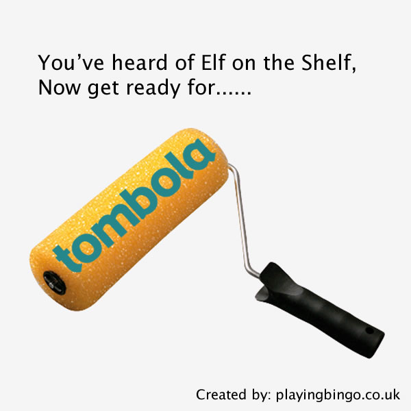 Bingo Elf On The Shelf - tombola