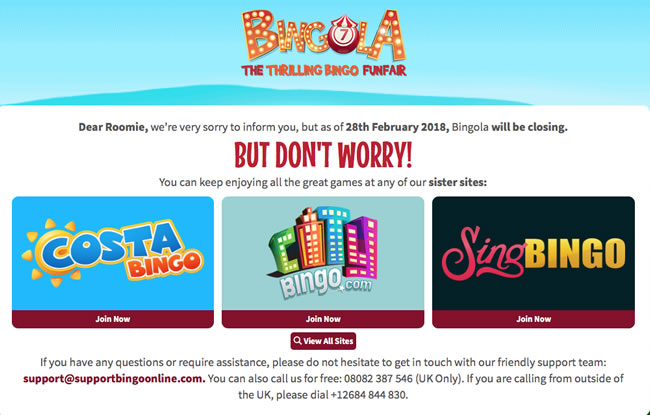 Bingola Closure