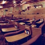 Interior view of the club