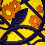 Floral frieze detail
