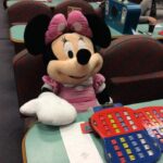 A cuddly toy at the club.