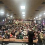 A view of the interior of the Cowdenbeath Shorty's Bingo and Social Club.