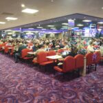 A busy club with the session in full swing.