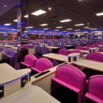 A view of the club's seating and tables.