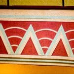 Detail of circle rail decoration
