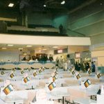 Bingo in the stalls area.