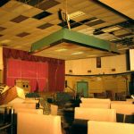 Photograph by: Keith Rose - The building in a state of disrepair.