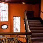 Stairway and bannister