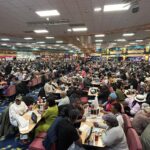 A busy and bustling session at the Cricklewood Buzz Bingo.