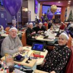 Members enjoying the Christmas Party at the club.