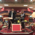 The Beast calls the numbers at the club during its time as a Mecca Bingo.
