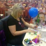 A player celebrates at the club when it was a Mecca Bingo.