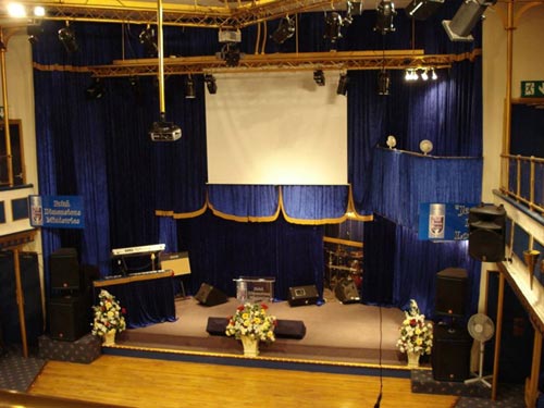 Interior of the Wolverhampton Palace