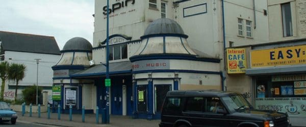 Exterior of the now closed Cardiff Top Rank Gaiety Bingo - City Road
