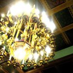Photograph by: Charles S.P. Jenkins - Close-up of chandelier