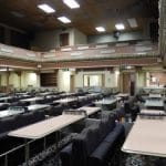 Photograph by: Daniel Robertson - View of the hall from the stage area