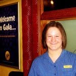 Photograph by: Charles S.P. Jenkins - The welcoming smile that you'd expect from a bingo hall staff member