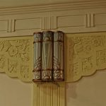 Photograph by: Ian Grundy - Detail of light fittings.