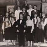 Photograph by: Margaret Young - Lovely photo of the cinema staff, Margaret's mother is Kathleen Surety, the lady on the left in the white coat.