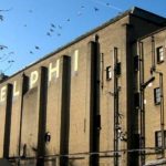 Back of the building