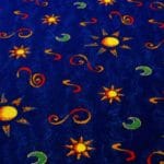 Detail of club carpet