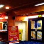 Entrance to the auditorium