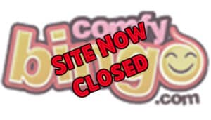 Comfy Bingo - Closed - Logo