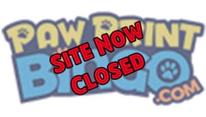 Paw Print Bingo - Closed - Logo