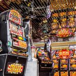 Slot machines for the session breaks.