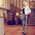 Arriving for bingo