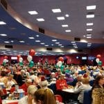 A full house at the club on party night.