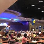 View of the bar.