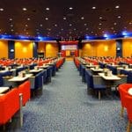 Interior of the club.