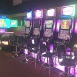 Slots room at the club.
