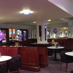 Bar area.