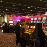 The gaming area at the club.