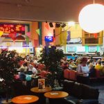 Main seating area at the club.