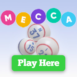 Mecca Bingo Welcome Offer - £40 Bingo Bonus + 50 Free Spins