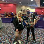 Staff get dressed up for Halloween at the club.