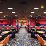 A wide view of the interior of the club.