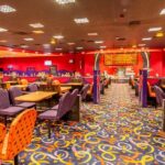 The main seating area at the Belle Vue Buzz Bingo.