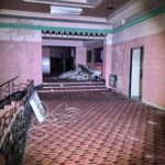 Another view of the club in its abandoned state.