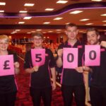 Staff proudly raised £500 for a local charity.