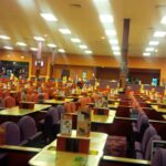 A view of the internal seating at the club.